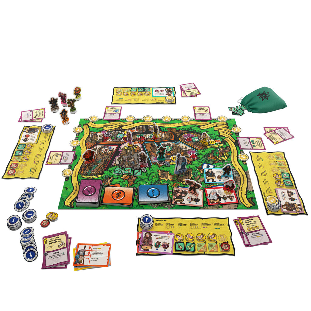 Imagen del producto El Hobbit An Unexpected Party Juego de mesa *Versión inglesa*