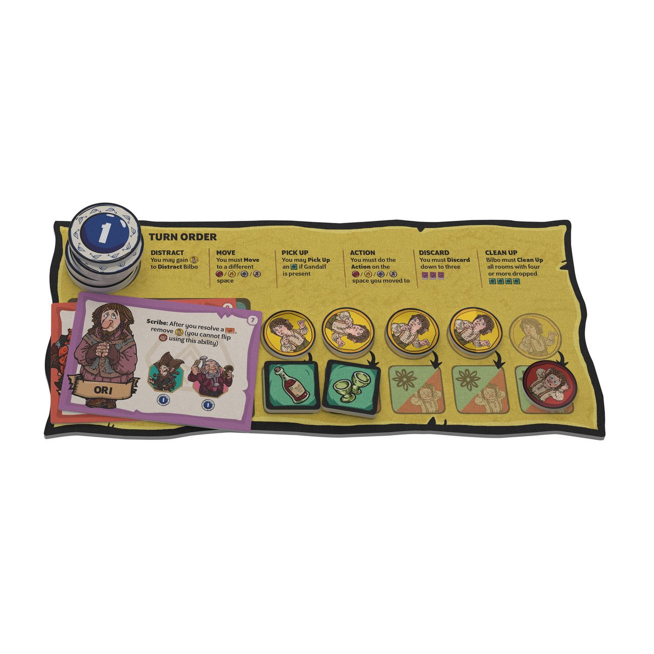 Imagen del producto El Hobbit An Unexpected Party Juego de mesa *Versión inglesa*
