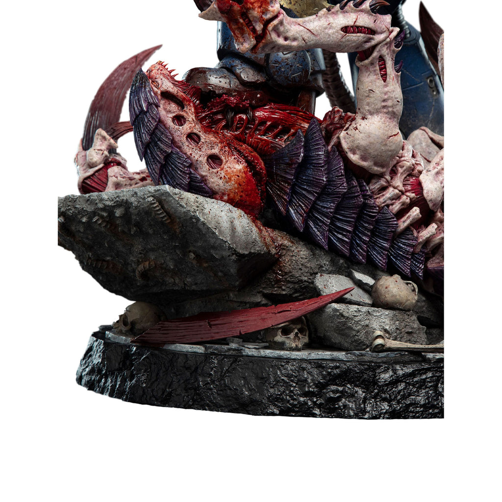 Imagen del producto Warhammer 40,000: Space Marine 2 Estatua 1/6 Lieutenant Titus Battleline Edition 63 cm