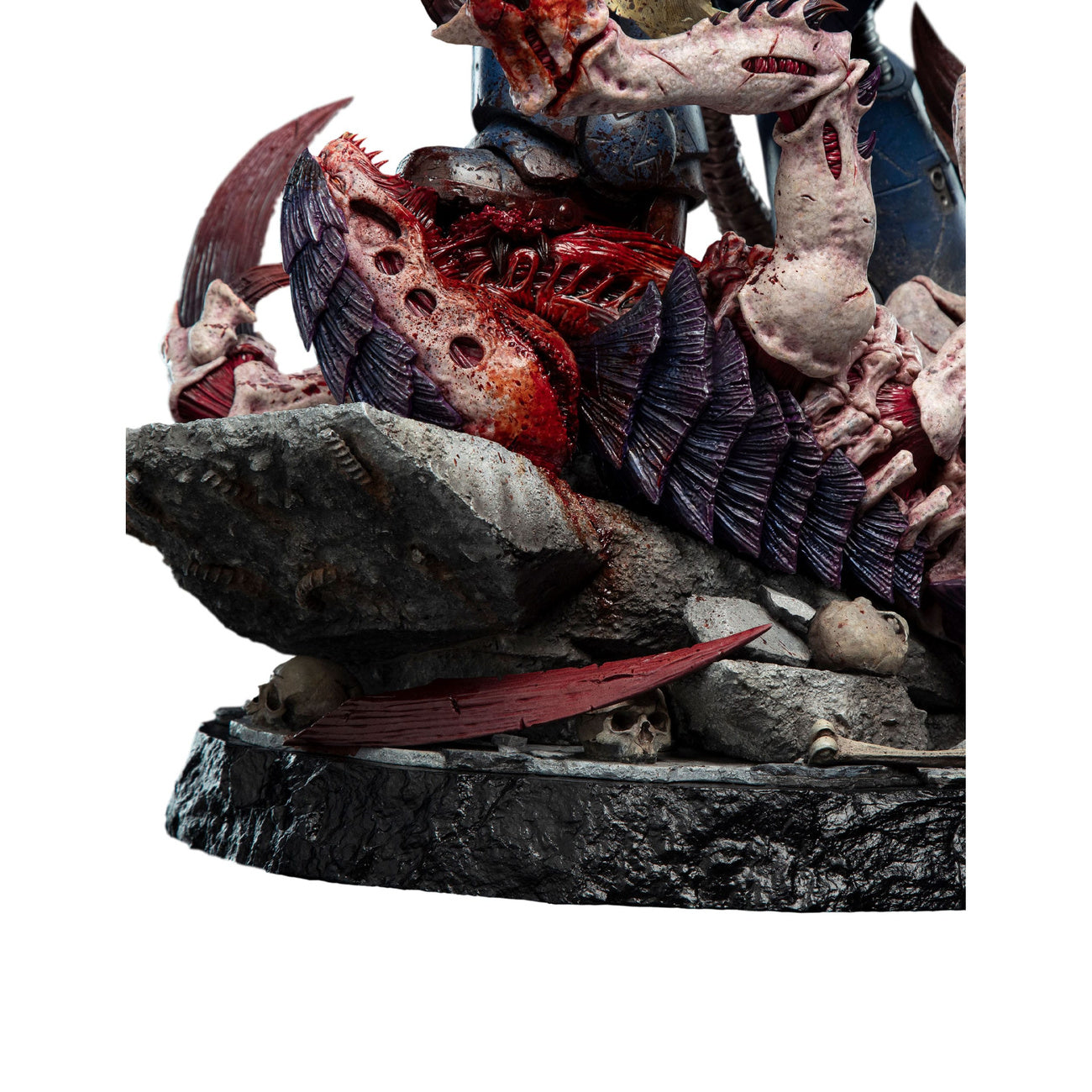 Imagen del producto Warhammer 40,000: Space Marine 2 Estatua 1/6 Lieutenant Titus Battleline Edition 63 cm