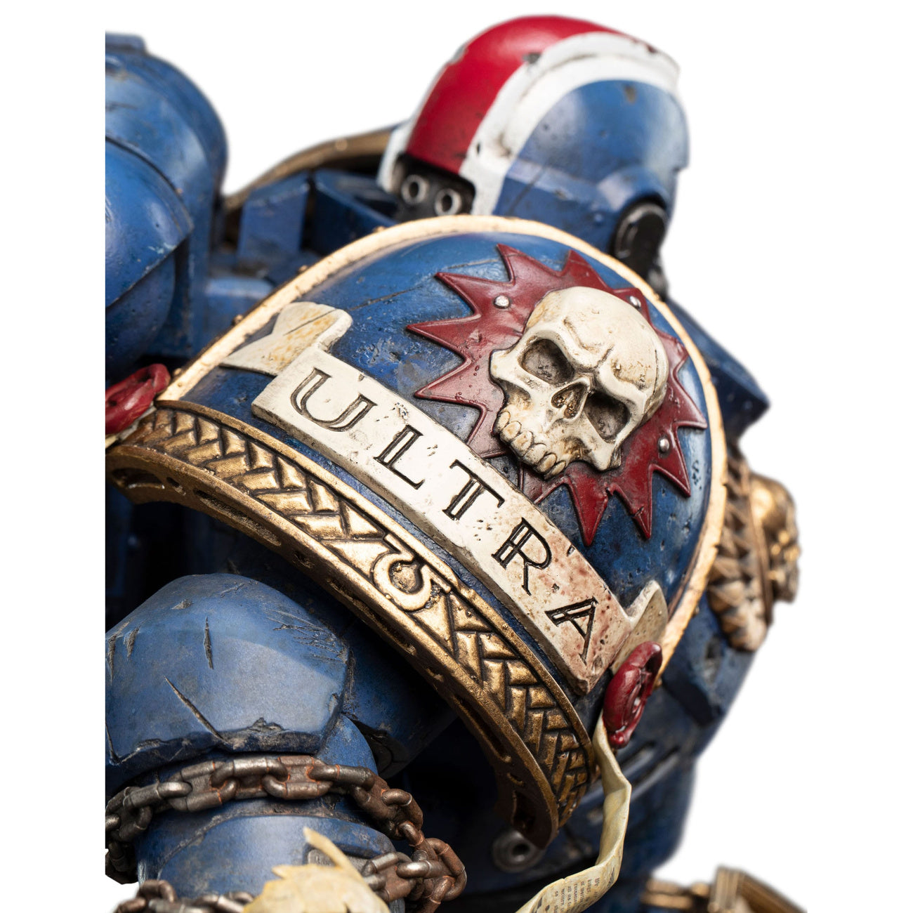 Imagen del producto Warhammer 40,000: Space Marine 2 Estatua 1/6 Lieutenant Titus Battleline Edition 63 cm