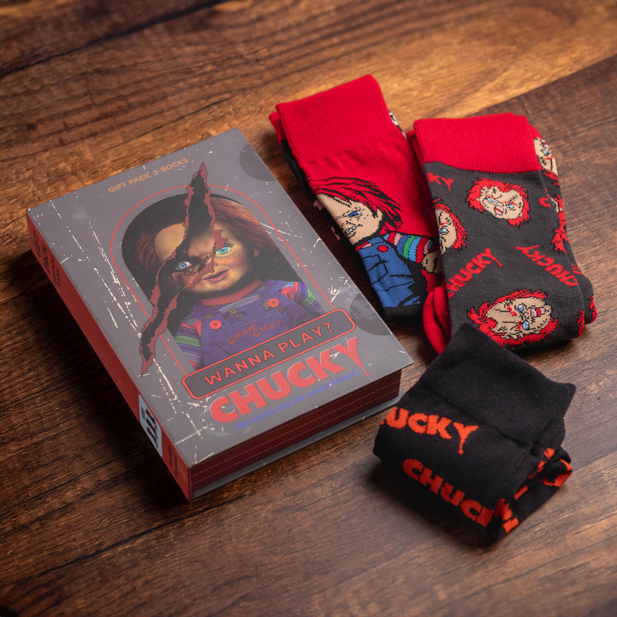 Chucky - 3-Pack Socks in Gift Box