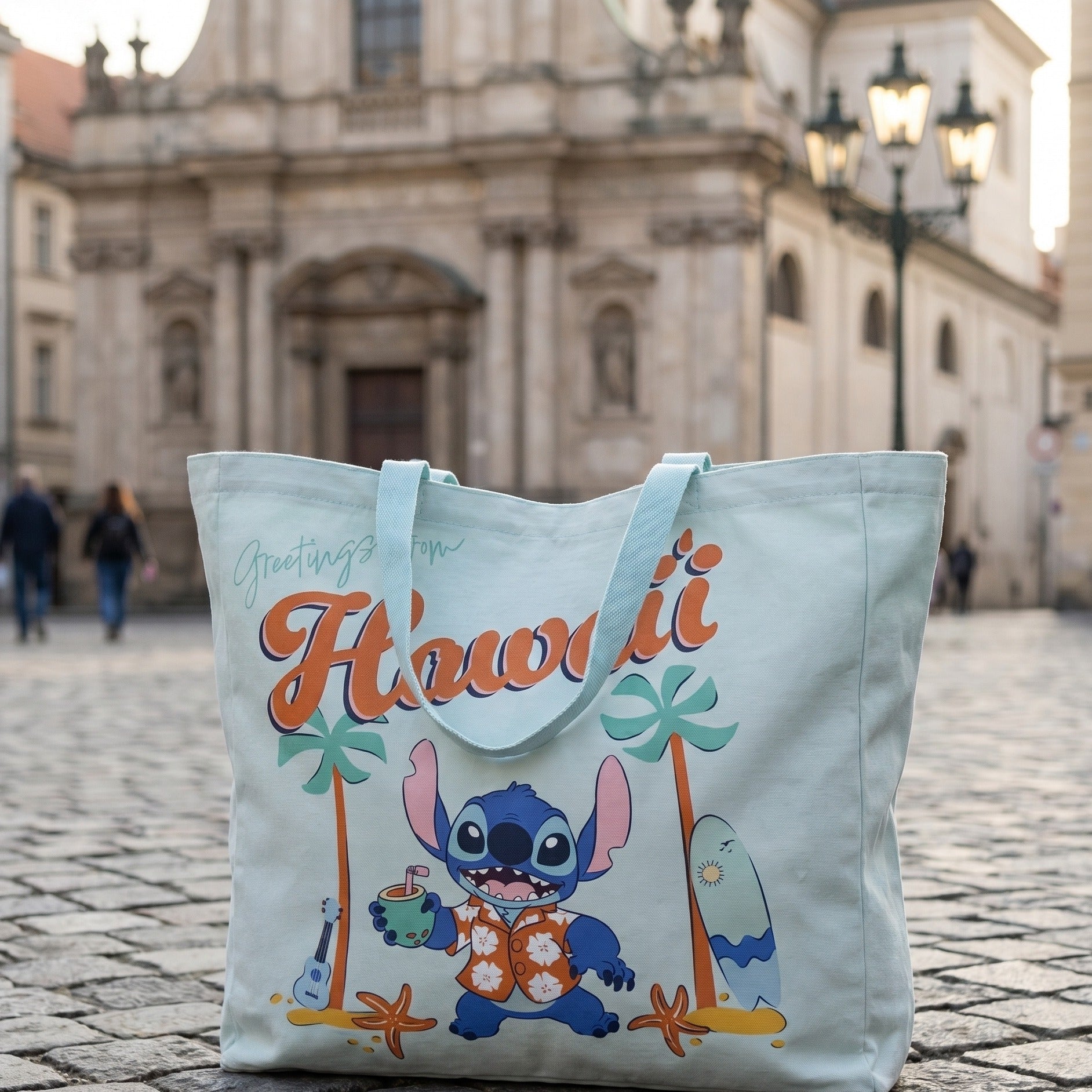 Imagen del producto Bolsa shopper Stitch Hawaii - Lilo & Stitch