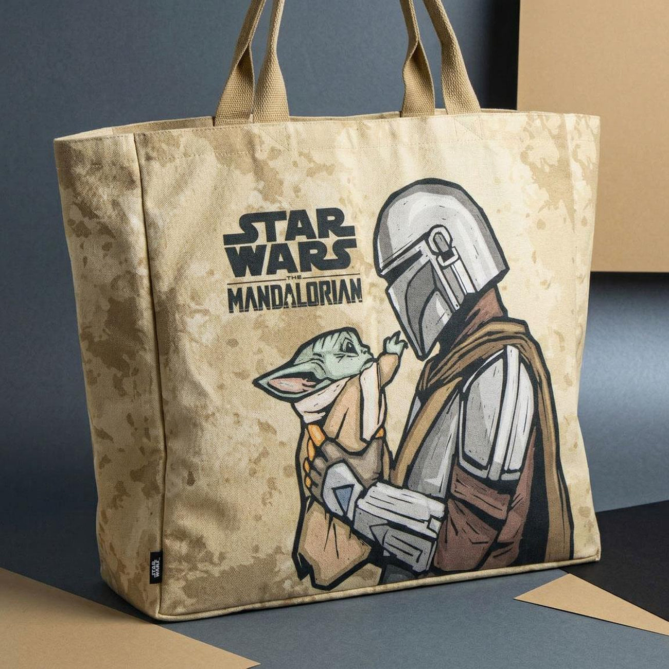 Imagen del producto Bolsa Shopper Grogu y Mando - Star Wars The Mandalorian & Grogu