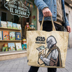 Imagen del producto Bolsa Shopper Grogu y Mando - Star Wars The Mandalorian & Grogu