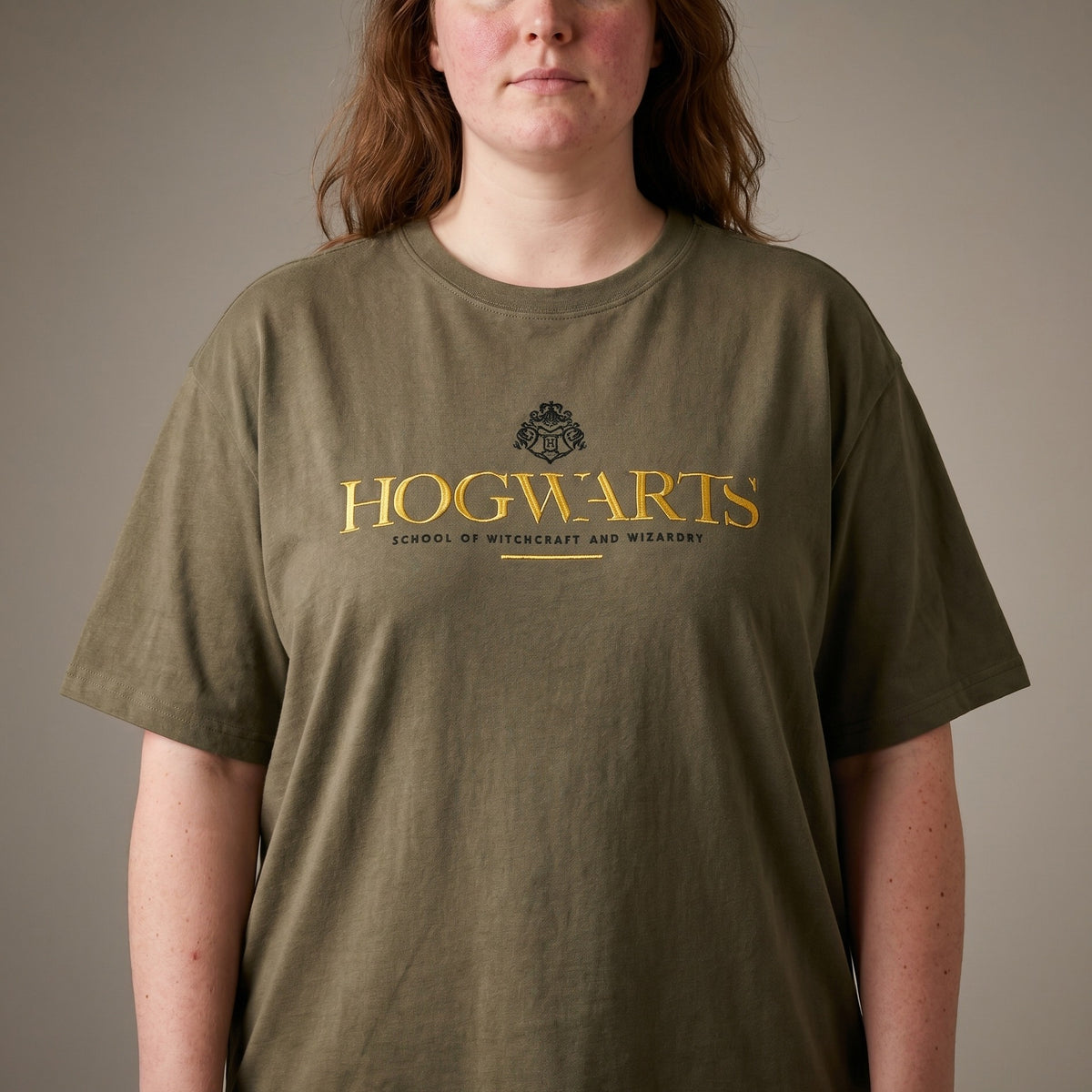 Imagen del producto Harry Potter - Camiseta oversize Hogwarts