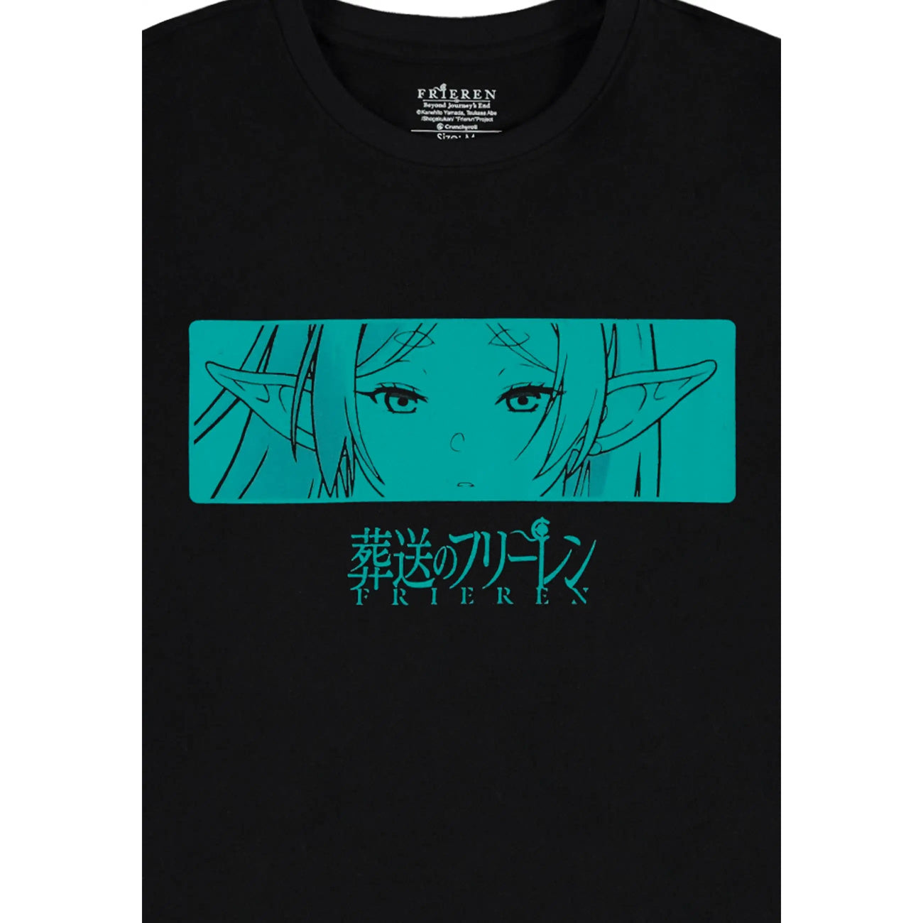 Imagen del producto Frieren - Camiseta de personaje negra
