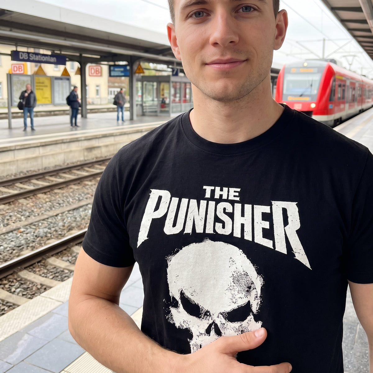 Imagen del producto Punisher - Camiseta Skull Logo