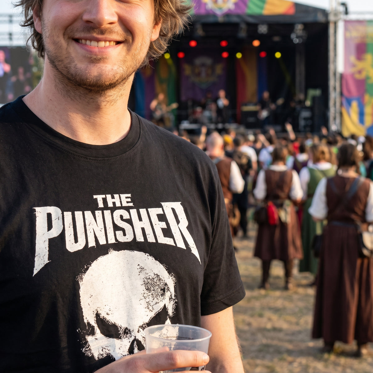 Imagen del producto Punisher - Camiseta Skull Logo