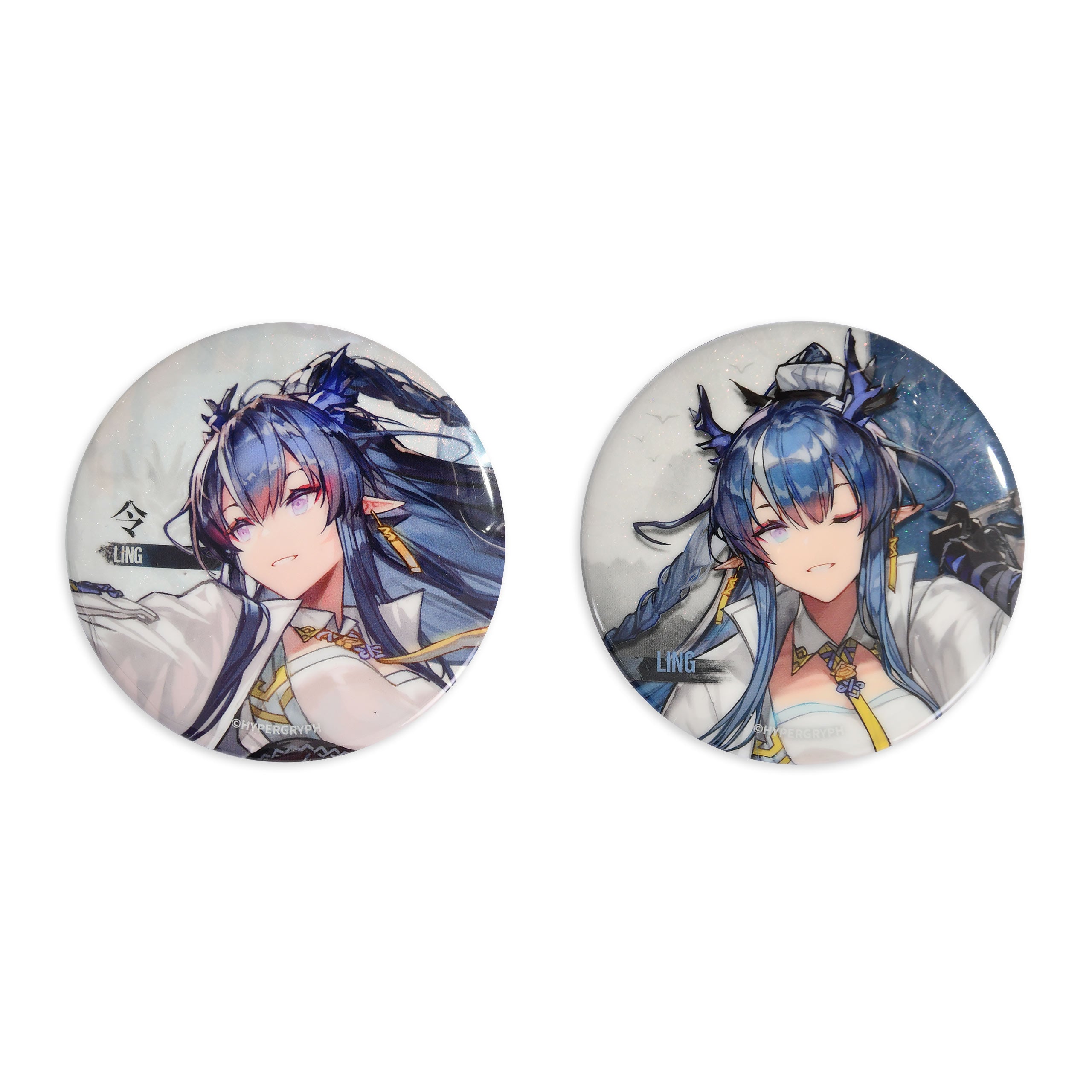 Imagen del producto Arknights - Set de 2 pines acrílicos Ling