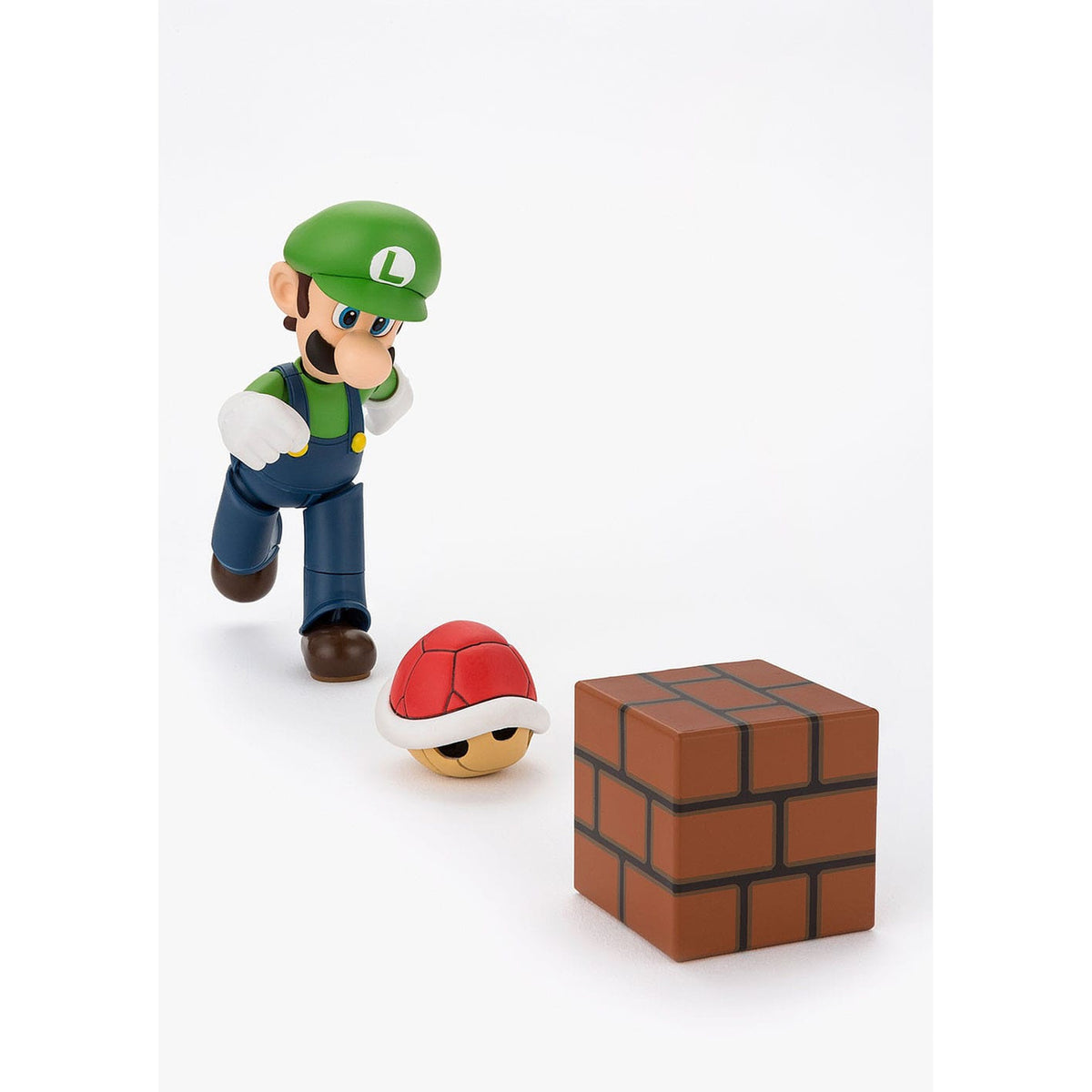 Imagen del producto Super Mario Figura de acción S.H. Figuarts Luigi 11 cm