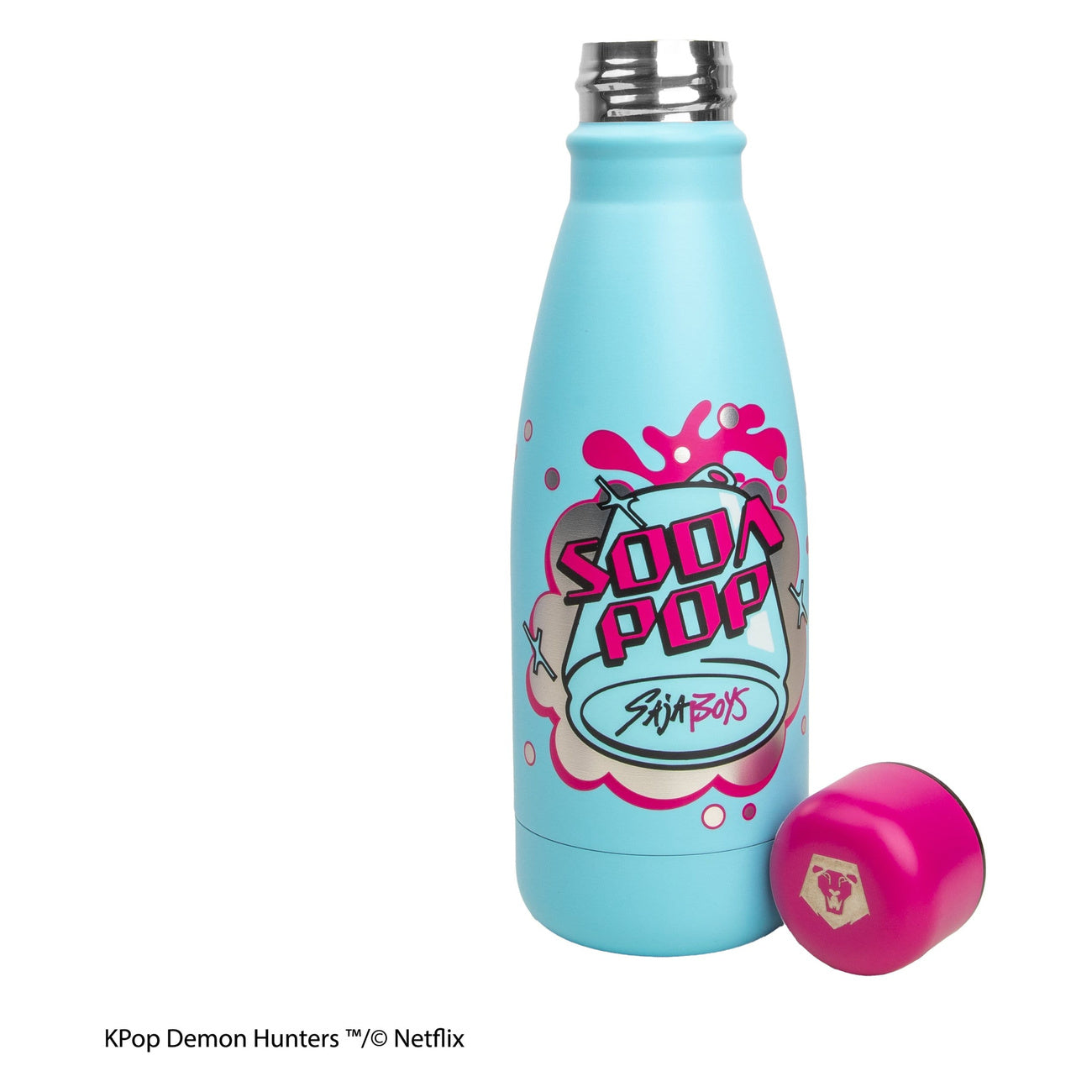 Imagen del producto KPop Demon Hunters Mini Botella Soda Pop
