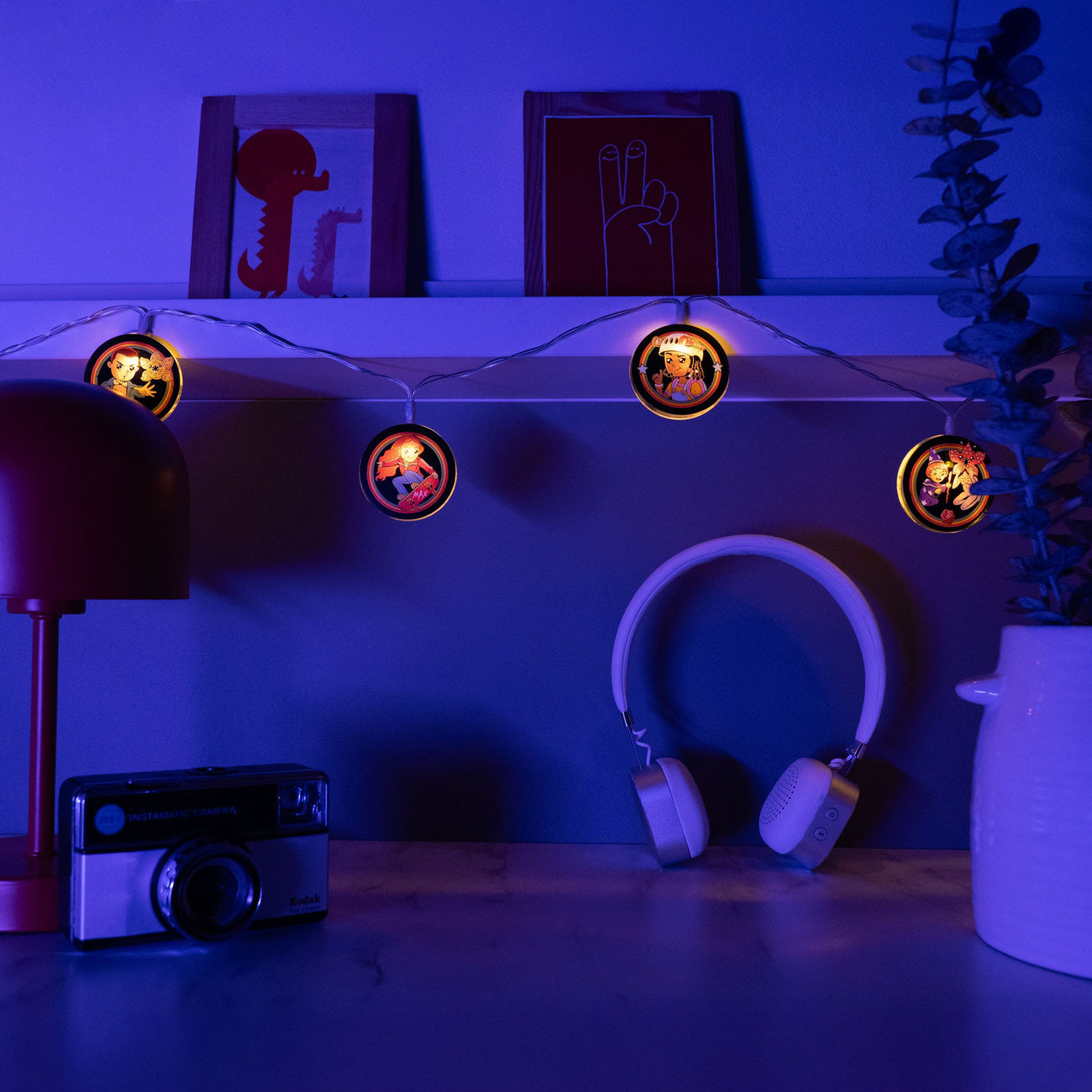 Imagen del producto Stranger Things Guirnalda de luces Personajes