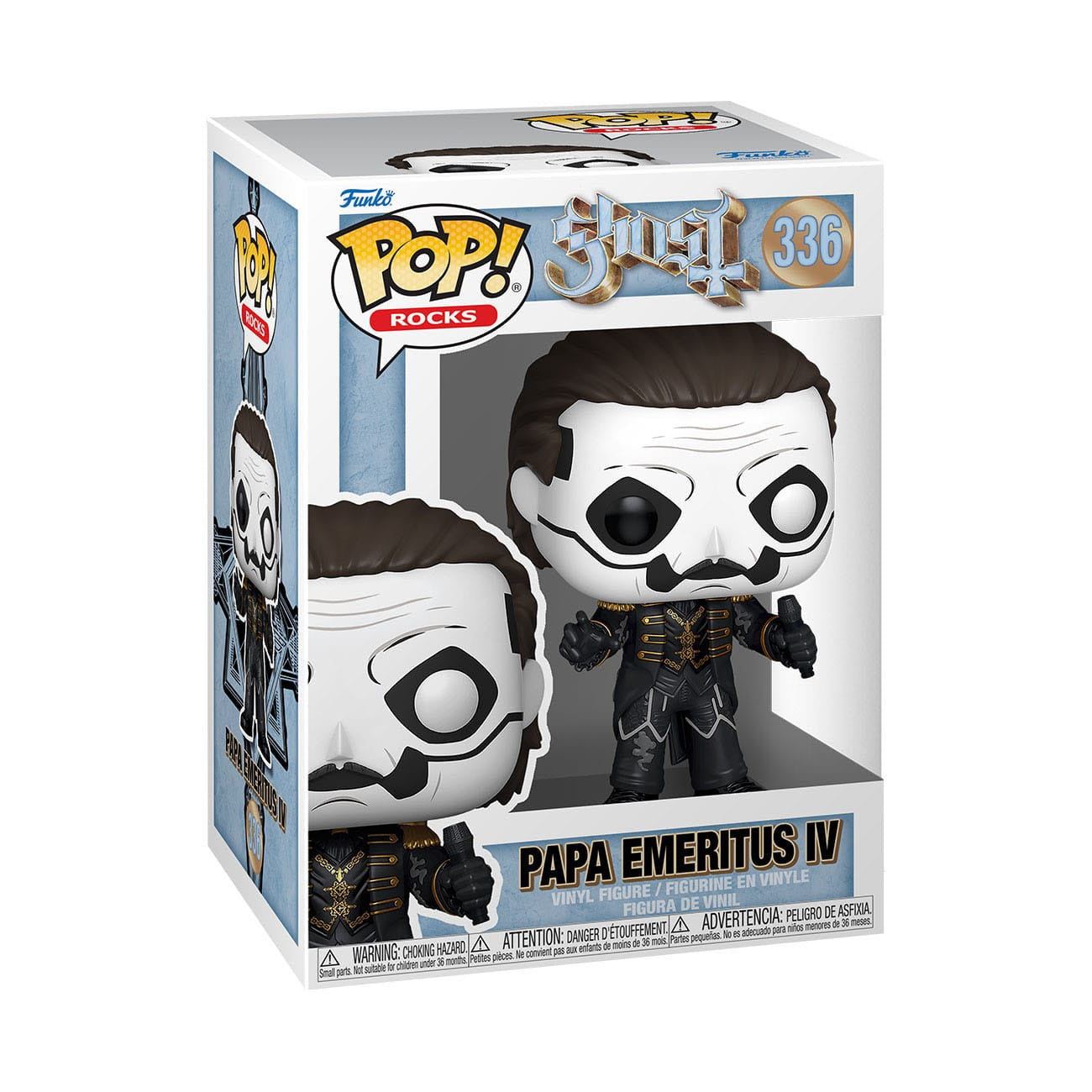 Imagen del producto Ghost Figura POP! Rocks de vinilo Papa Emeritus IV 9 cm
