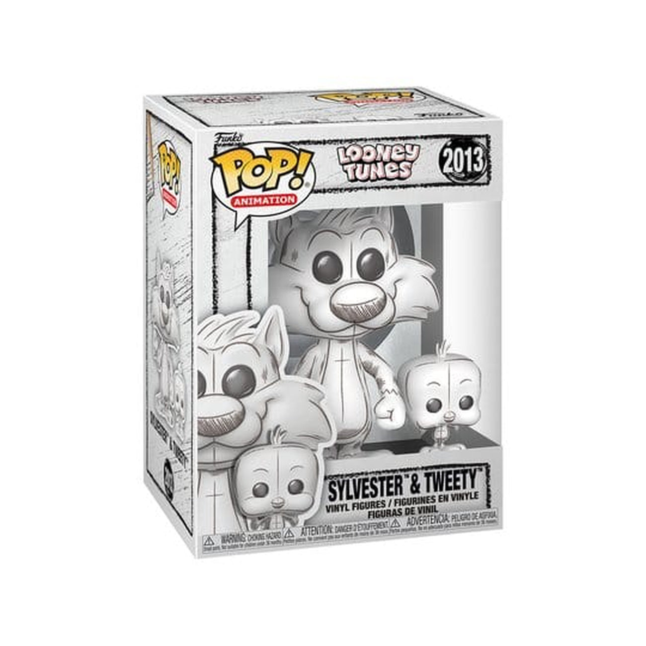Imagen del producto Figura de vinilo Looney Tunes POP! & Buddy Animation