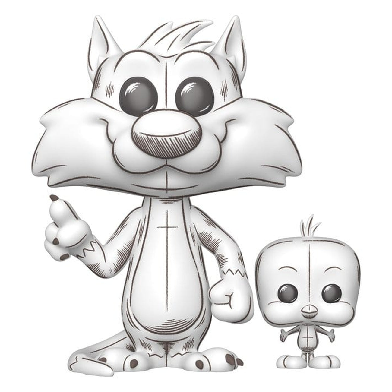 Imagen del producto Figura de vinilo Looney Tunes POP! & Buddy Animation