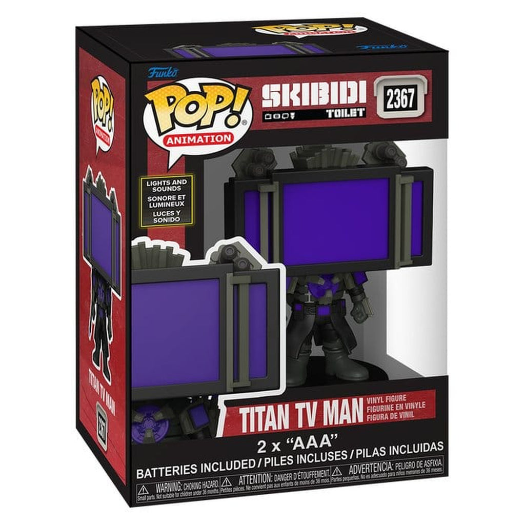 Product image Skibidi Toilet Super Sized POP! Vinyl Figure Titan TV