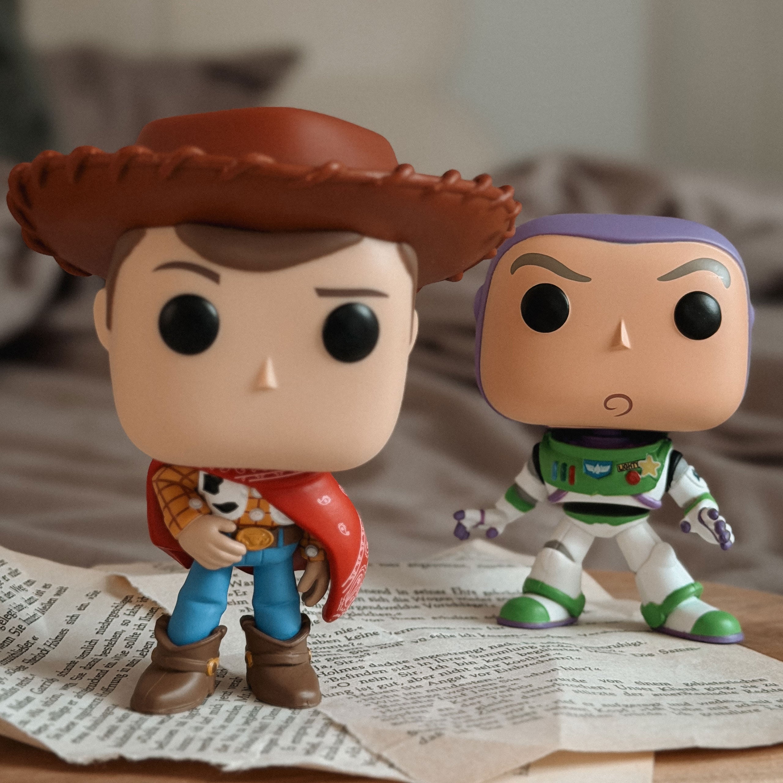 Imagen del producto Toy Story 5 POP! Disney figura de vinilo Woody 9 cm