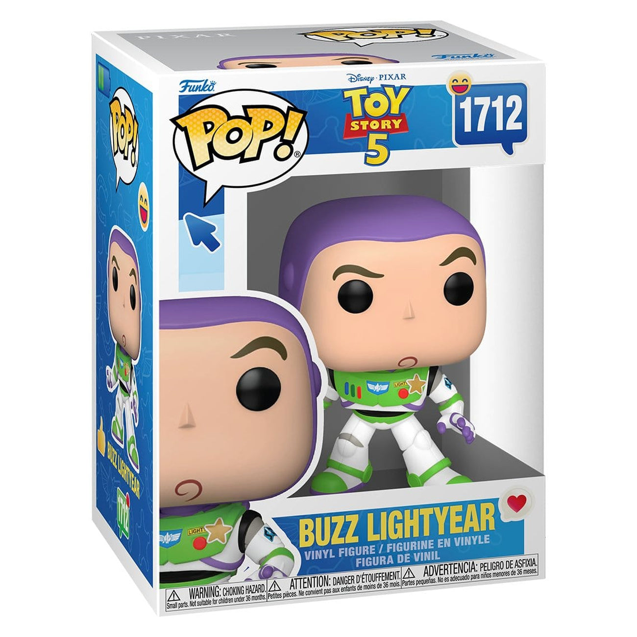 Imagen del producto Toy Story 5 POP! Disney figura de vinilo Buzz Lightyear 9 cm