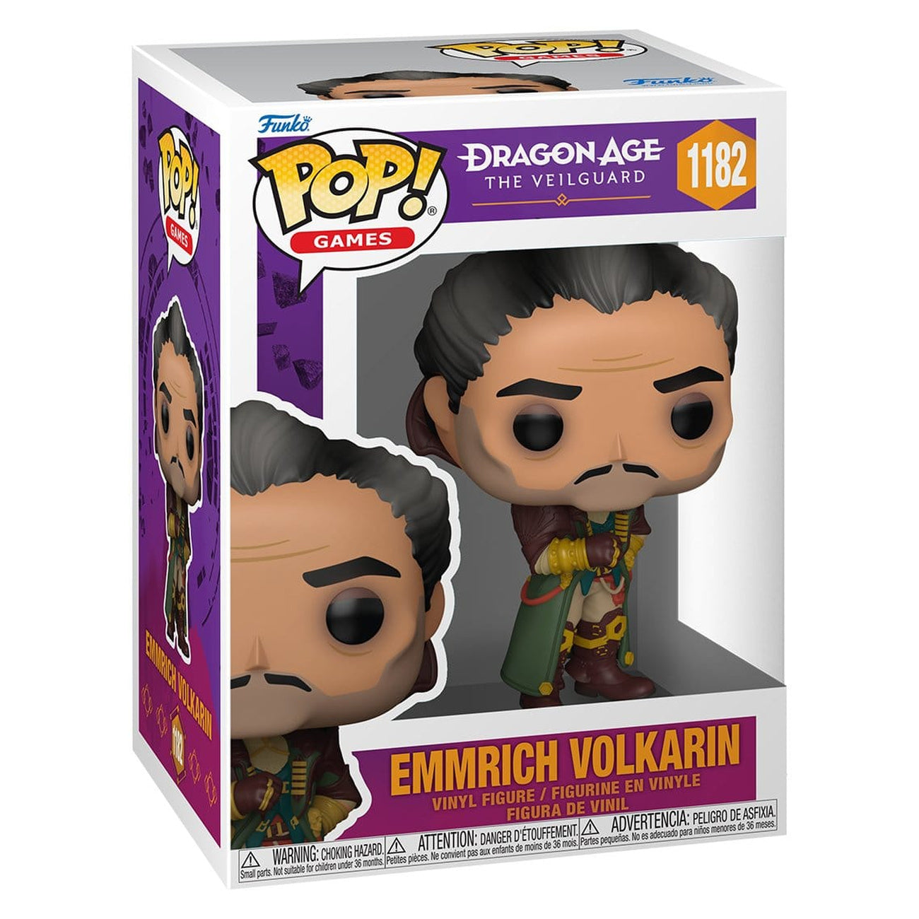 Imagen del producto Dragon Age: The Veilguard Figura de vinilo POP! Games Emmrich
