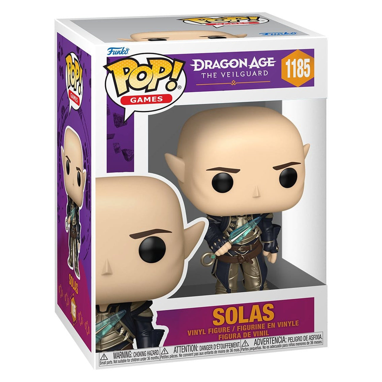 Imagen del producto Dragon Age: The Veilguard Figura de vinilo POP! Games Solas 9 cm