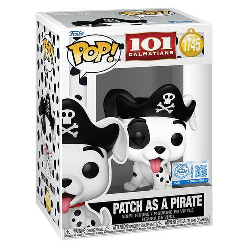 Imagen del producto 101 dálmatas Figura de vinilo POP! Disney Patch (Pirata)