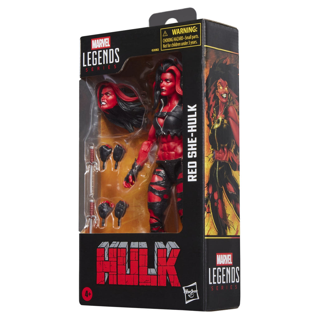 Imagen del producto Hulk Marvel Legends figura de acción Red She-Hulk 15 cm