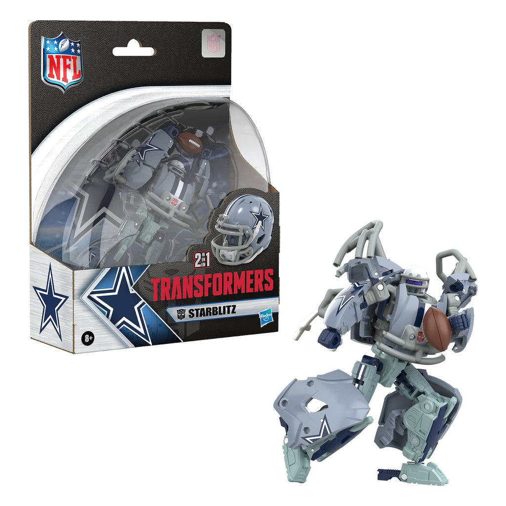 Imagen del producto Transformers x NFL Figura de acción Dallas Cowboys: Starblitz 14