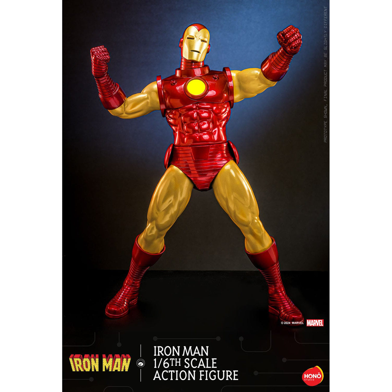 Imagen del producto Figura de acción Marvel 1/6 Iron Man 32 cm