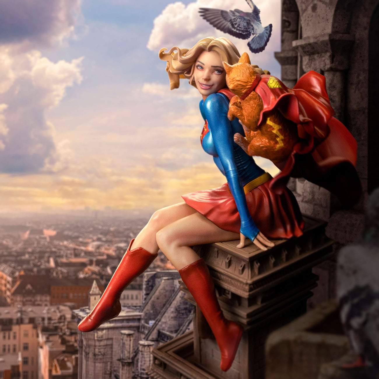 Imagen del producto DC Comics Estatua Art Scale 1/10 Supergirl Serie n.º 8 25 cm