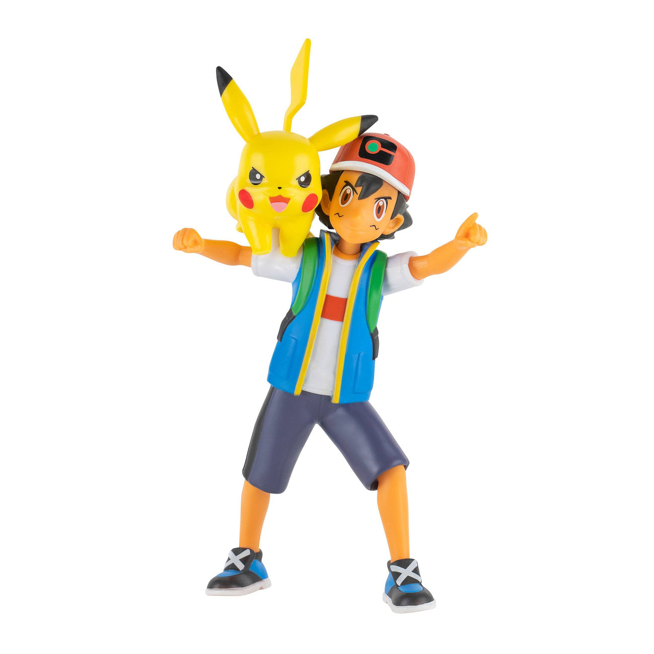 Imagen del producto Figuras Pokémon Battle Feature Ash y Pikachu 11 cm