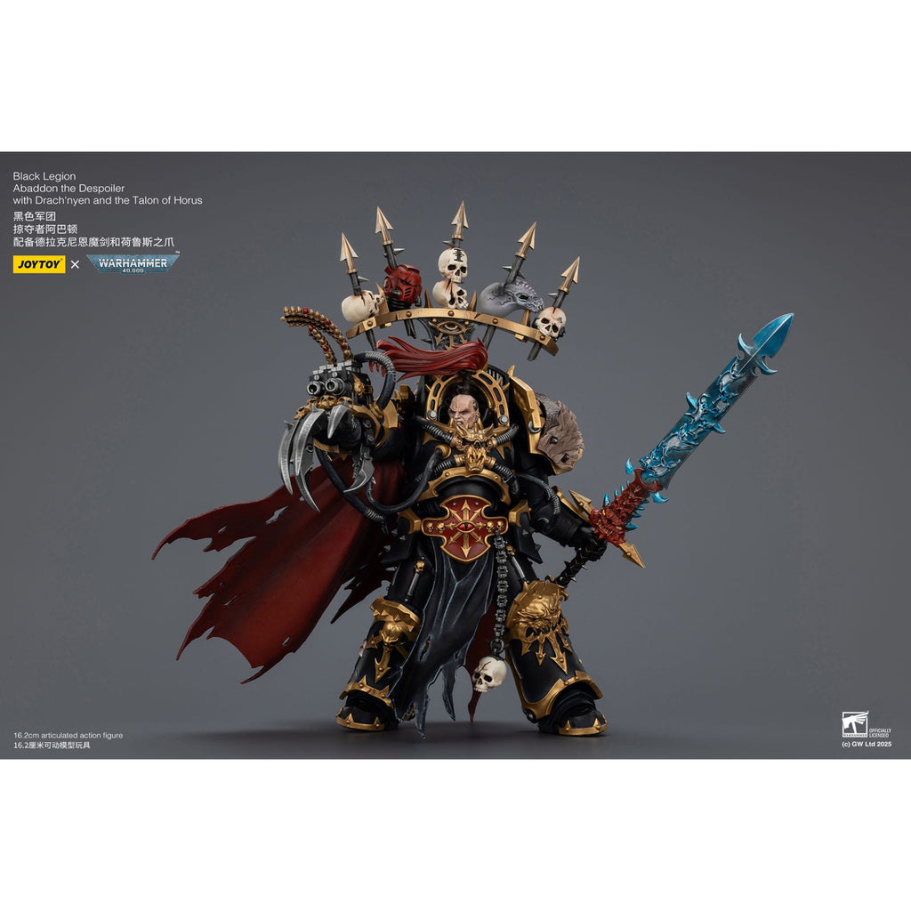 Imagen del producto Warhammer 40,000 figura de acción Black Legion Abaddon the Despoiler