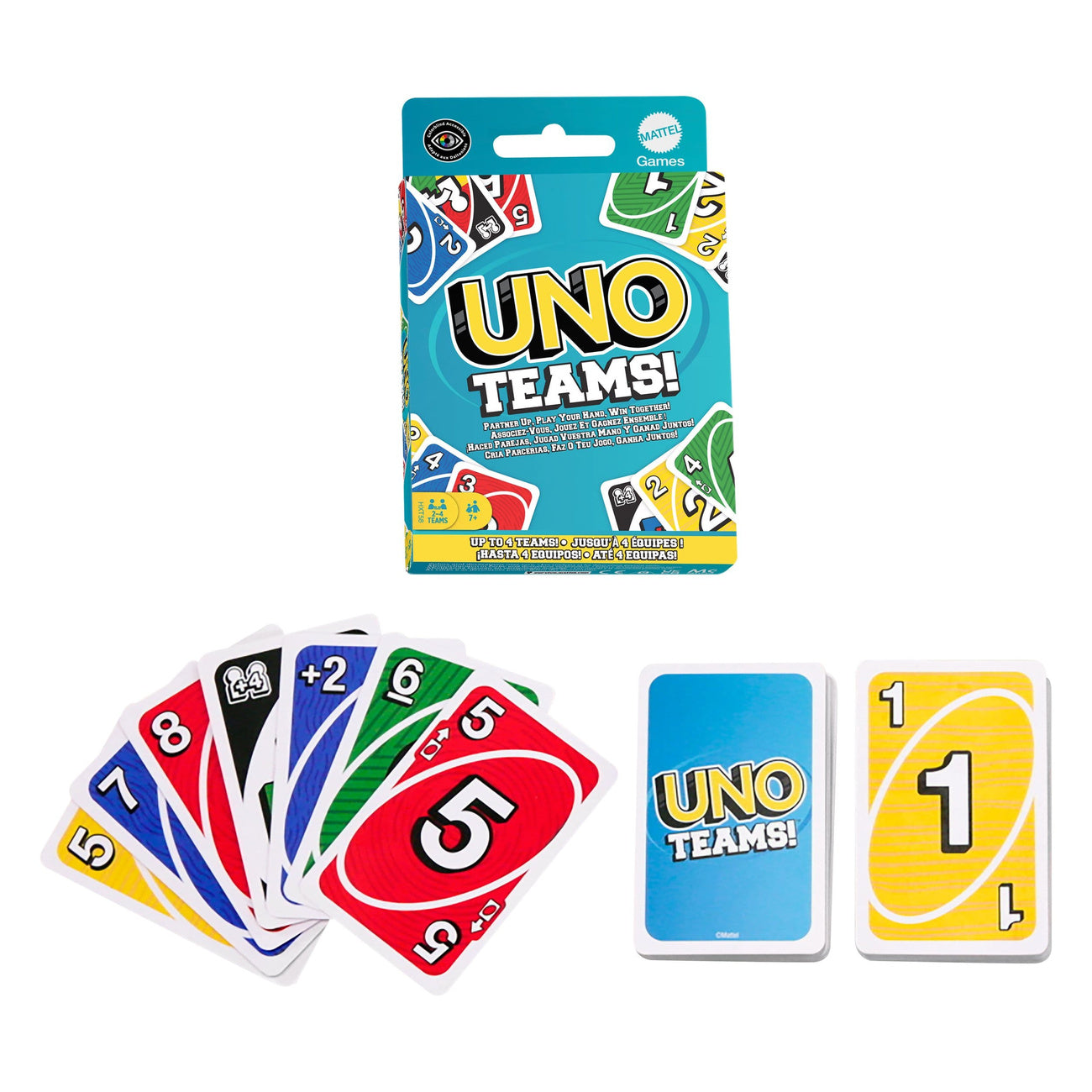 Imagen del producto Juego de cartas UNO Teams