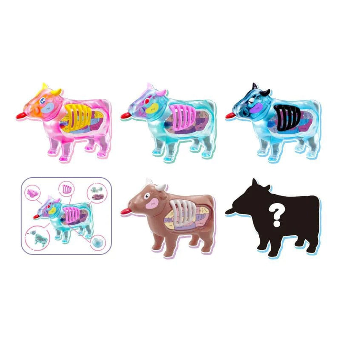 Imagen del producto Kaitai Fantasy minifiguras pack de 4 Collection Beef 6 cm