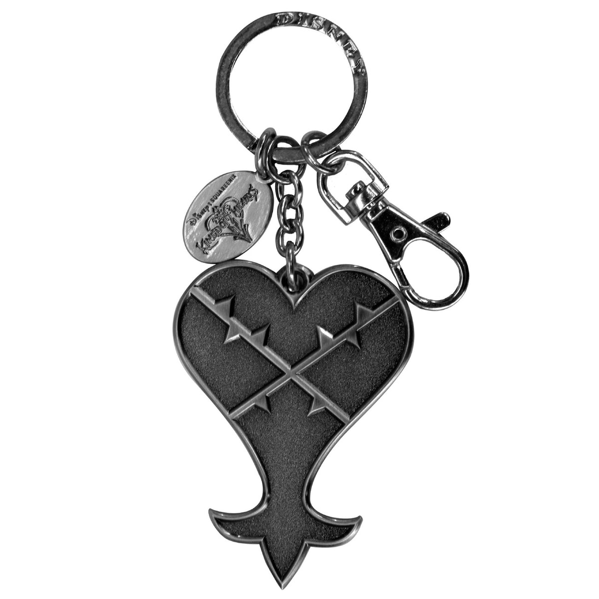 Imagen del producto Kingdom Hearts Llavero de metal Logotipo Sincorazón