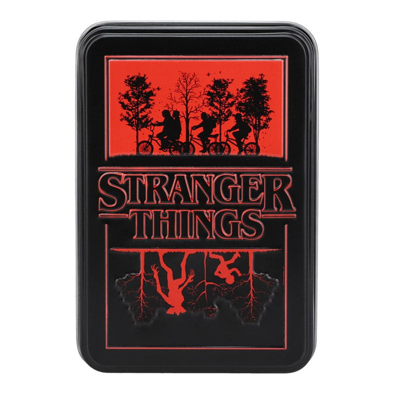Imagen del producto Stranger Things 5 Baraja de cartas Metal