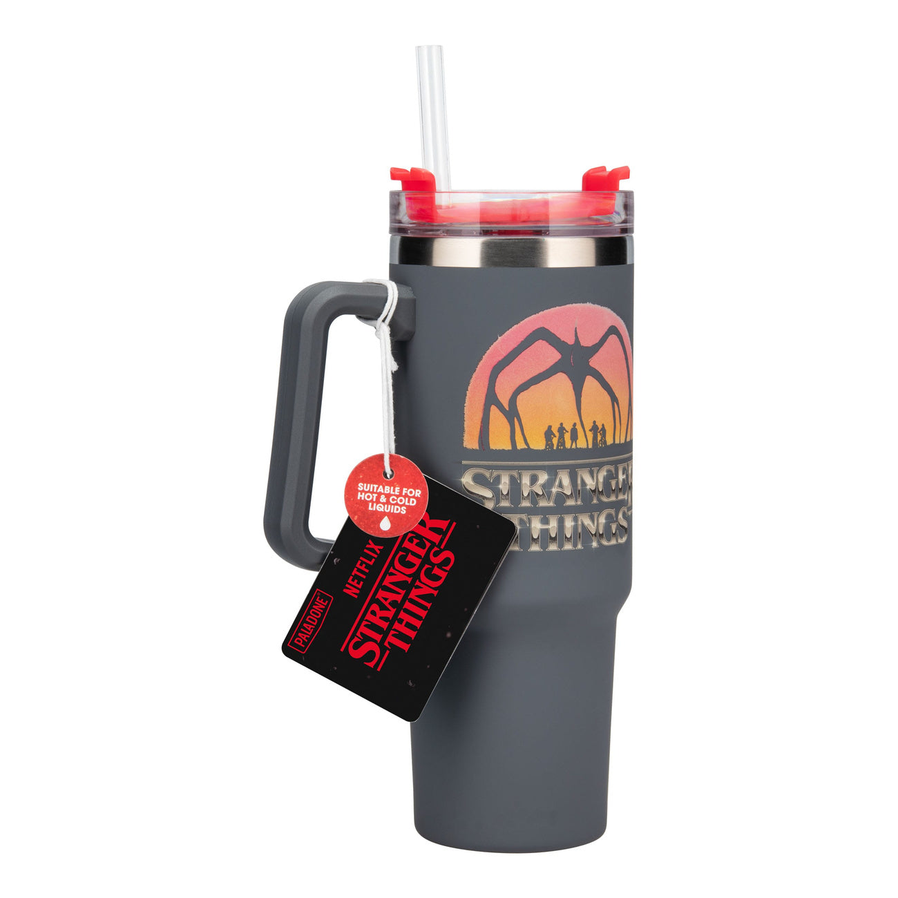 Imagen del producto Stranger Things 5 Vaso con pajita 900 ml