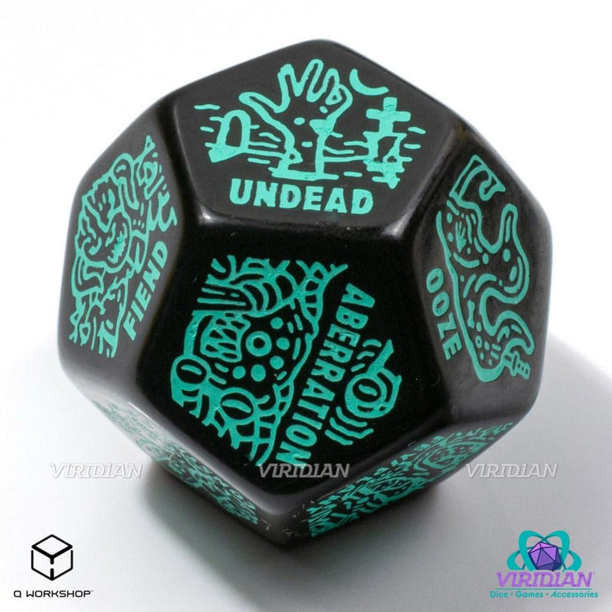 Imagen del producto Viridian Dice Dado Jumbo Generador de Monstruos D12