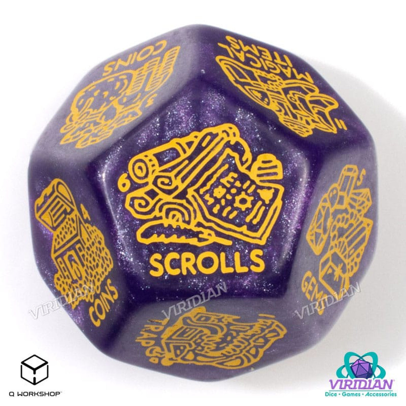 Imagen del producto Viridian Dice Dado Jumbo Generador de Tesoros D12