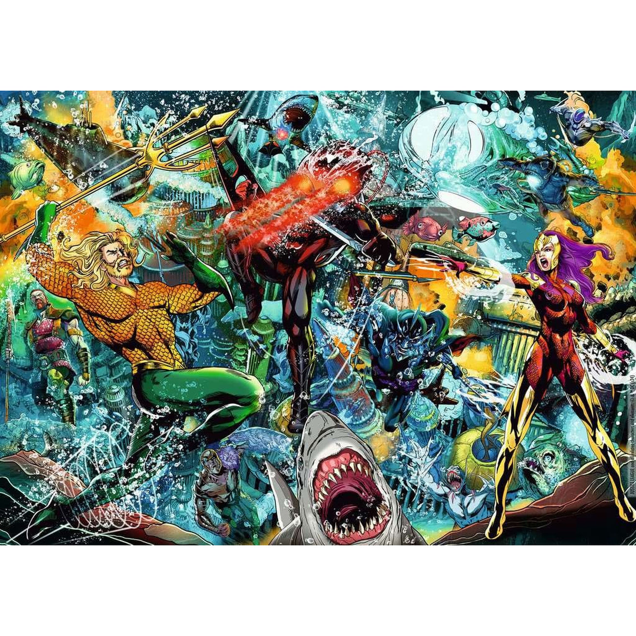 Imagen del producto Rompecabezas DC Comics Aquaman (1000 piezas)