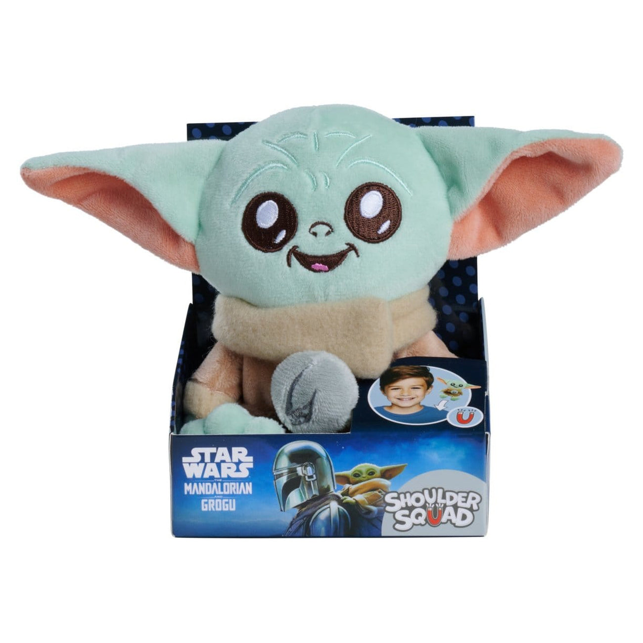 Imagen del producto Star Wars The Mandalorian figura de peluche Grogu para el hombro 13 cm