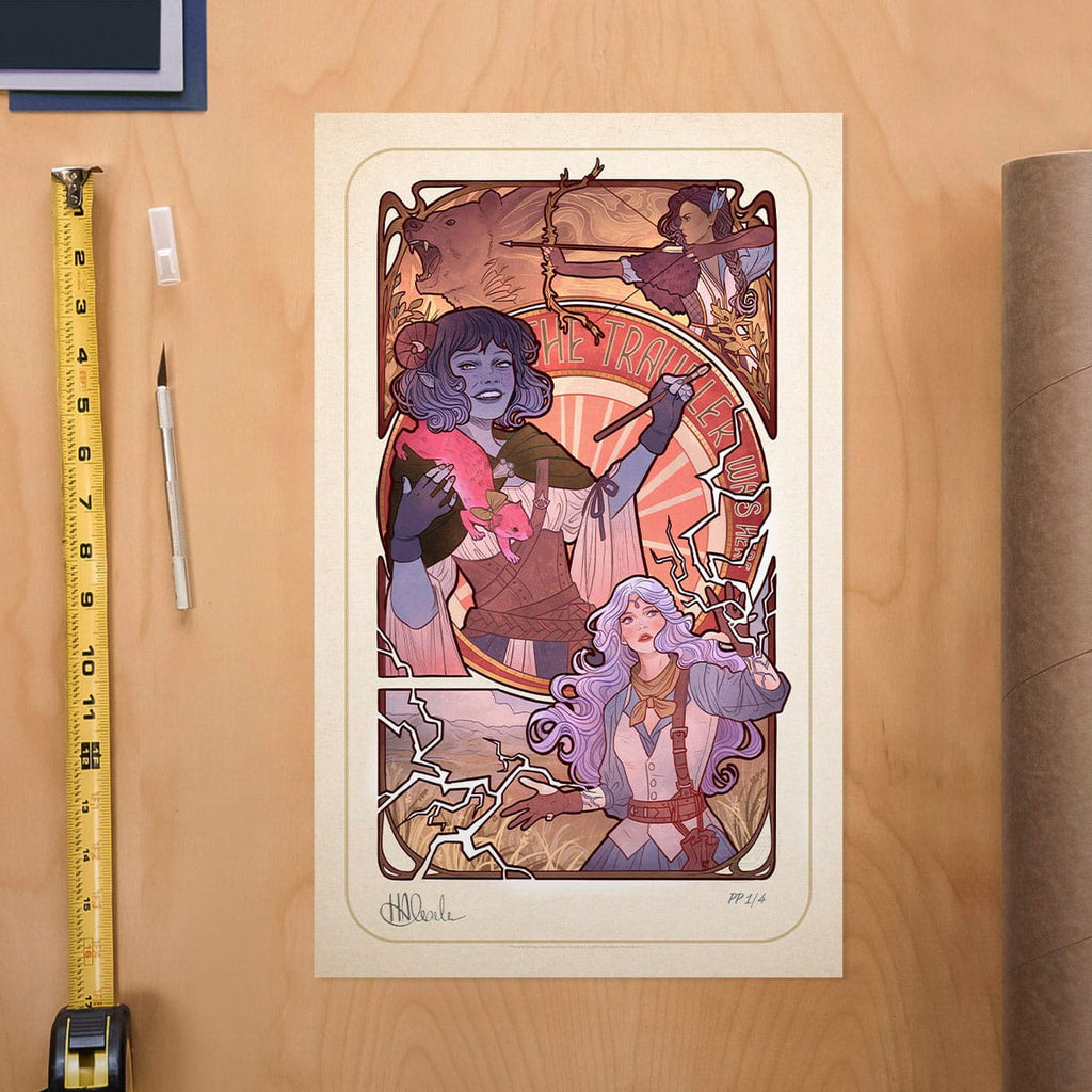 Imagen del producto Critical Role Lámina artística Laura Bailey: 10th Anniversary Art