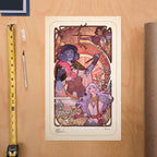 Imagen del producto Critical Role Lámina artística Laura Bailey: 10th Anniversary Art