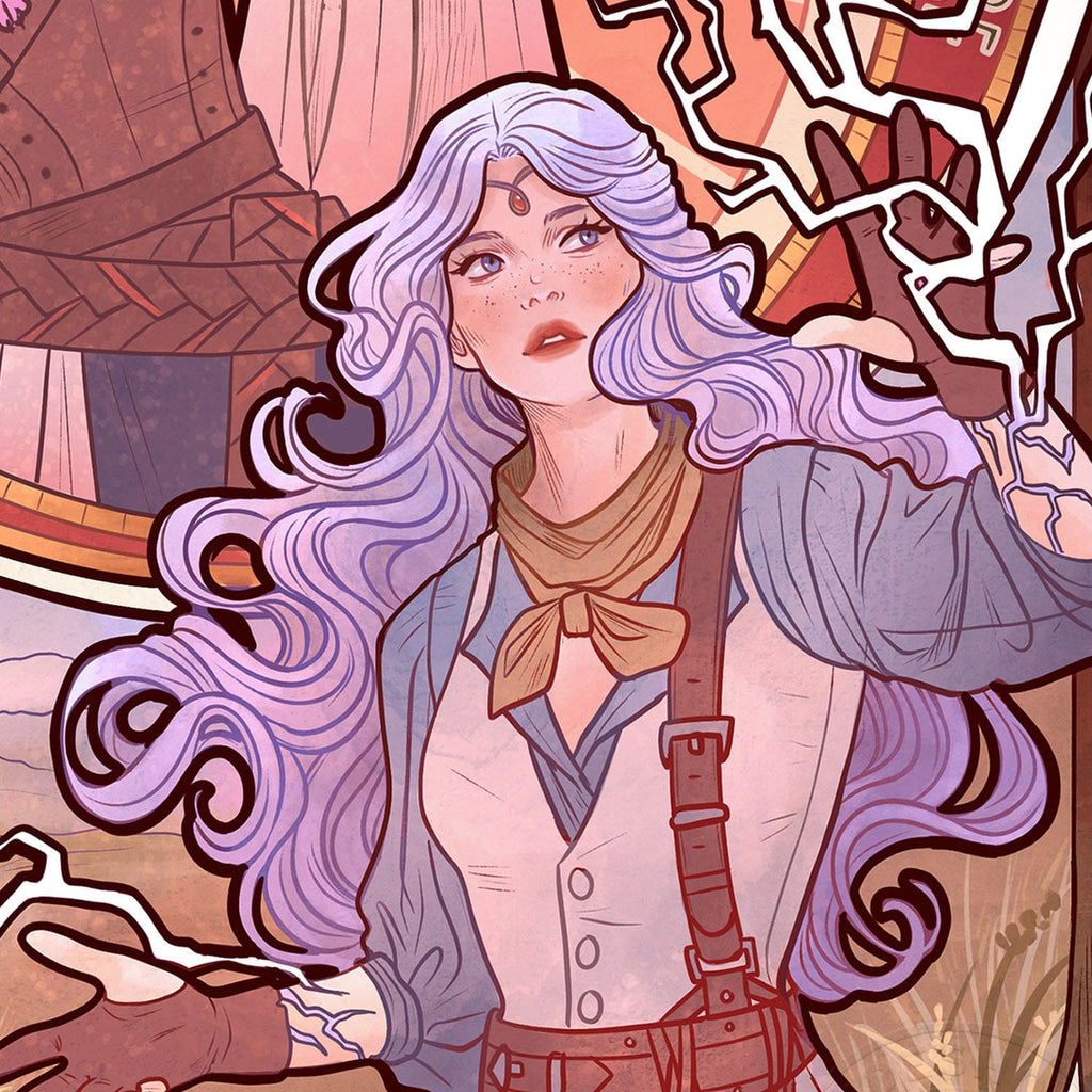 Imagen del producto Critical Role Lámina artística Laura Bailey: 10th Anniversary Art