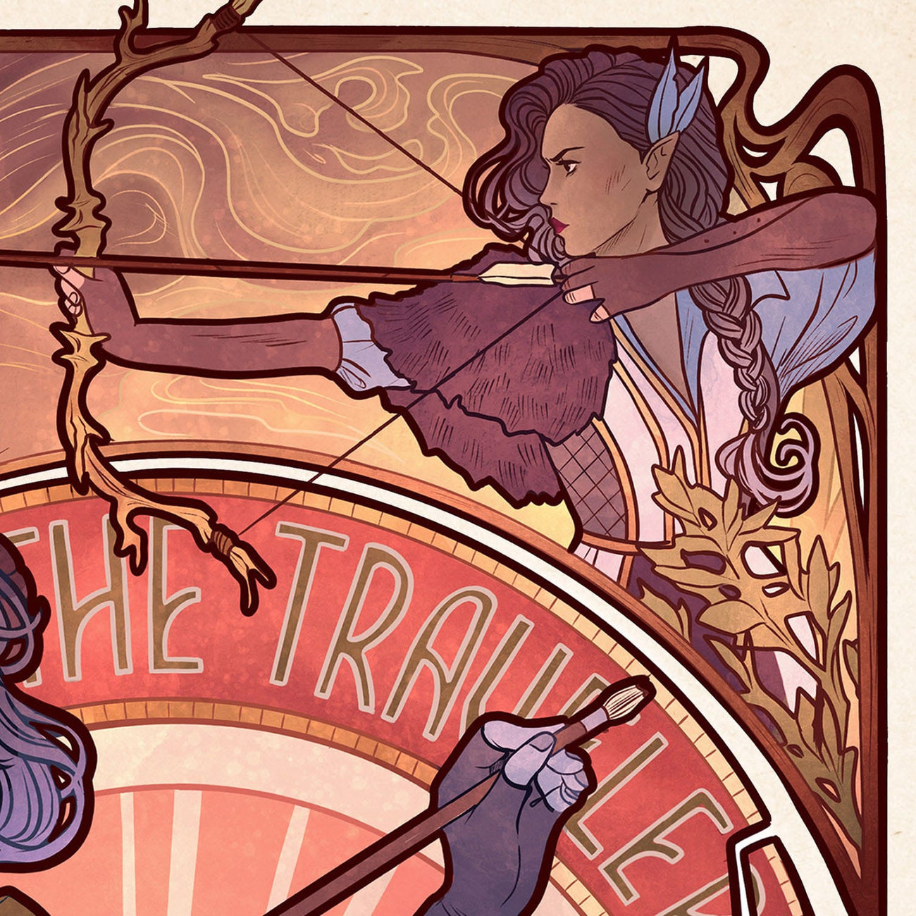 Imagen del producto Critical Role Lámina artística Laura Bailey: 10th Anniversary Art