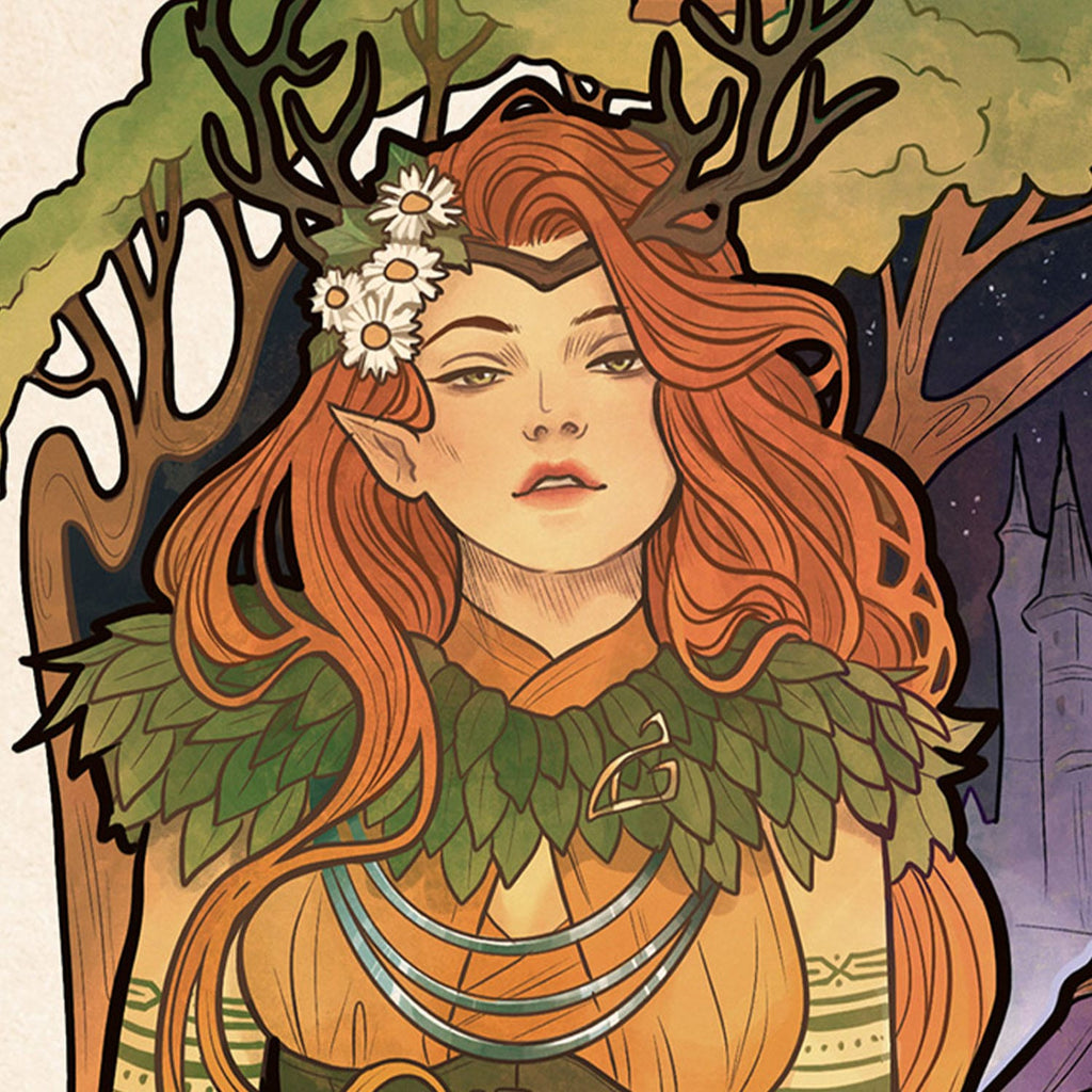 Imagen del producto Critical Role Lámina de Arte Marisha Ray: 10th Anniversary Art