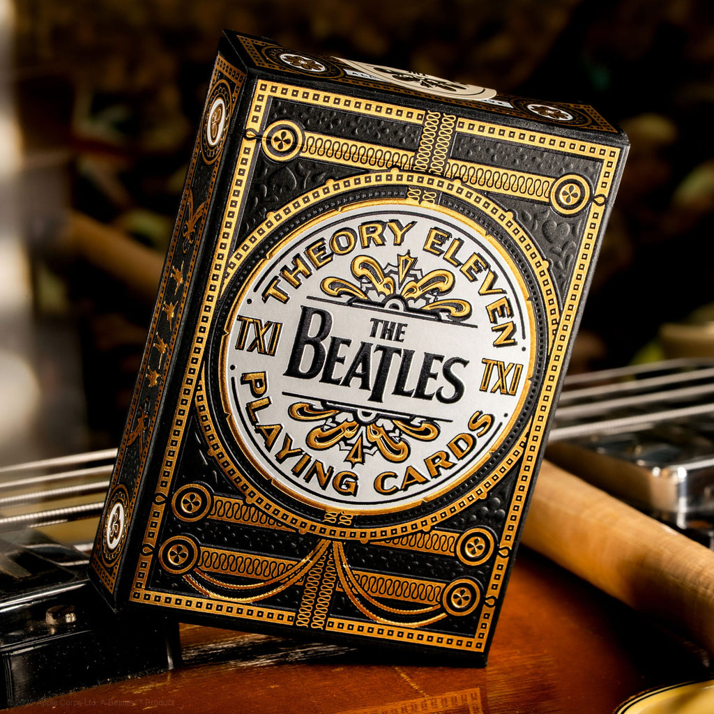 Imagen del producto The Beatles Baraja de cartas Black Edición Especial