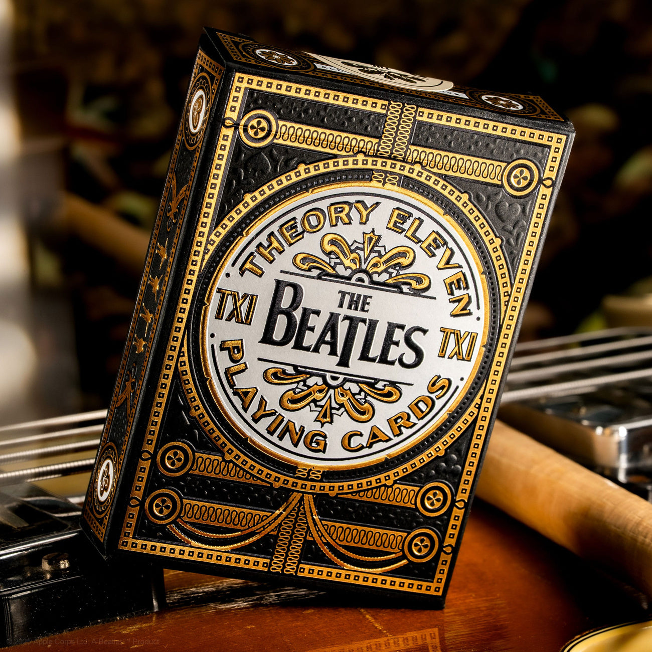 Imagen del producto The Beatles Baraja de cartas Black Edición Especial