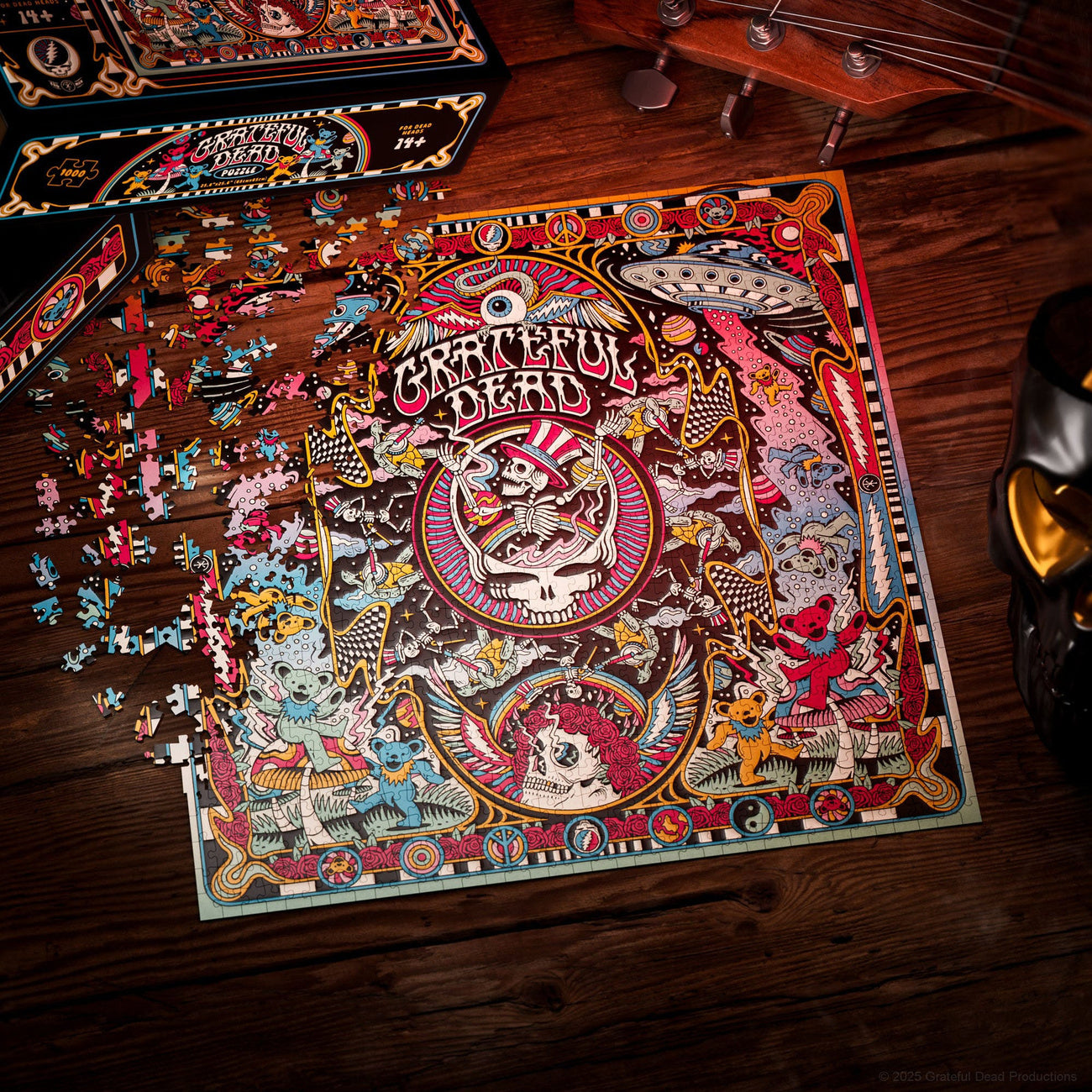 Imagen del producto The Grateful Dead Rompecabezas Multidimensional (1000 Piezas)