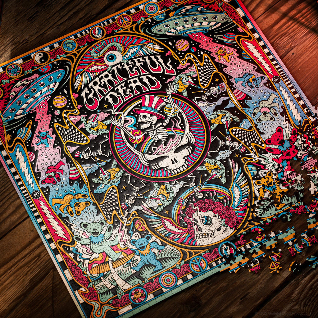 Imagen del producto The Grateful Dead Rompecabezas Multidimensional (1000 Piezas)